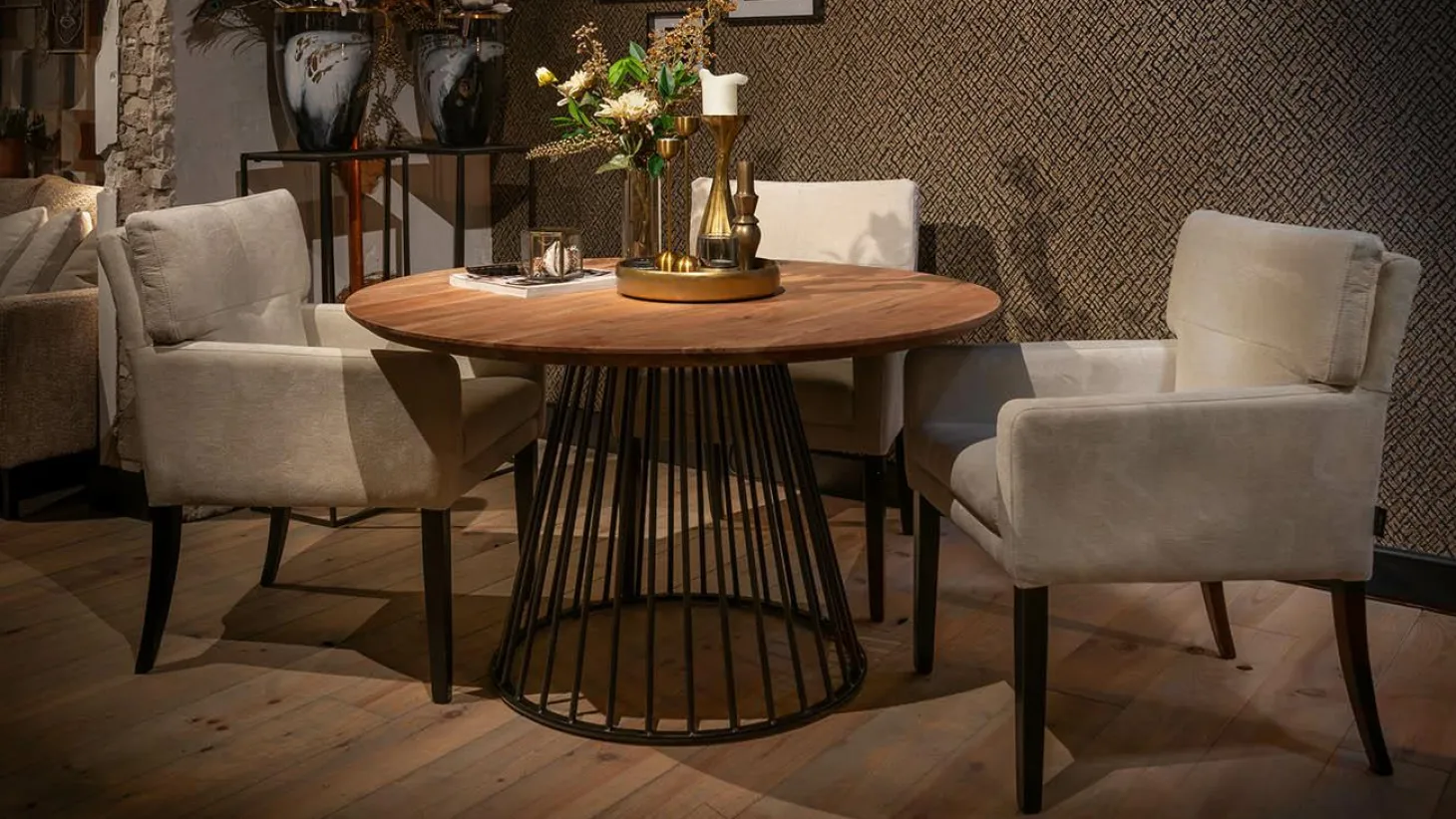 Eetkamerstoel Quinten - zelf samenstellen - Loft24.nl