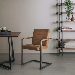 Eetkamerstoel Rocco - Cognac - Loft24.nl