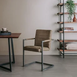 Eetkamerstoel Rocco - Groen - Loft24.nl