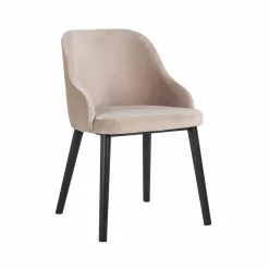 Eetkamerstoel Twiggy Velvet kleur Khaki - Loft24.nl