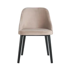 Eetkamerstoel Twiggy Velvet kleur Khaki - Loft24.nl