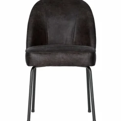 Eetkamerstoel Vogue Eco-leder - Zwart - Loft24.nl