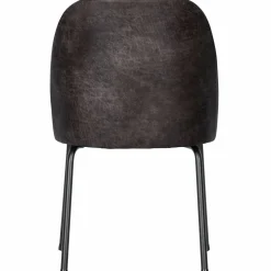 Eetkamerstoel Vogue Eco-leder - Zwart - Loft24.nl