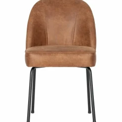 Eetkamerstoel Vogue Eco-leder - Zwart - Loft24.nl