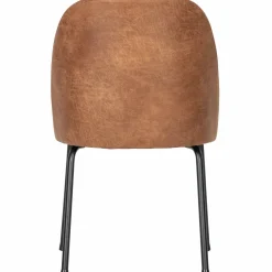 Eetkamerstoel Vogue Eco-leder - Zwart - Loft24.nl