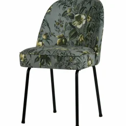 Eetkamerstoel Vogue Poppy Velvet - Grijs - Loft24.nl
