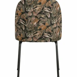 Eetkamerstoel Vogue Velvet - Bouquet Zwart - Loft24.nl