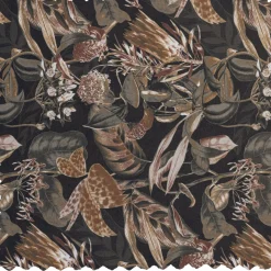 Eetkamerstoel Vogue Velvet - Bouquet Zwart - Loft24.nl