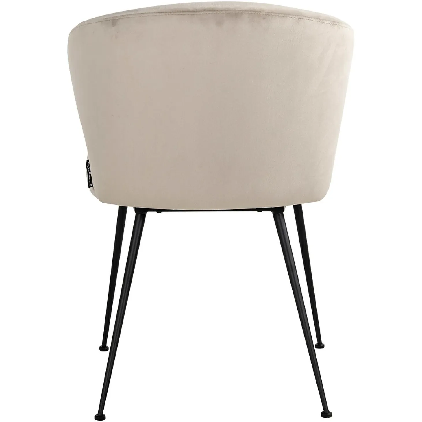 Eetkamerstoel Xandra Velvet kleur Khaki - Loft24.nl