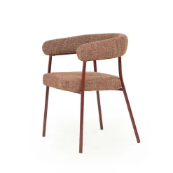 Eetkamerstoel Yovi - Burgundy - Loft24.nl