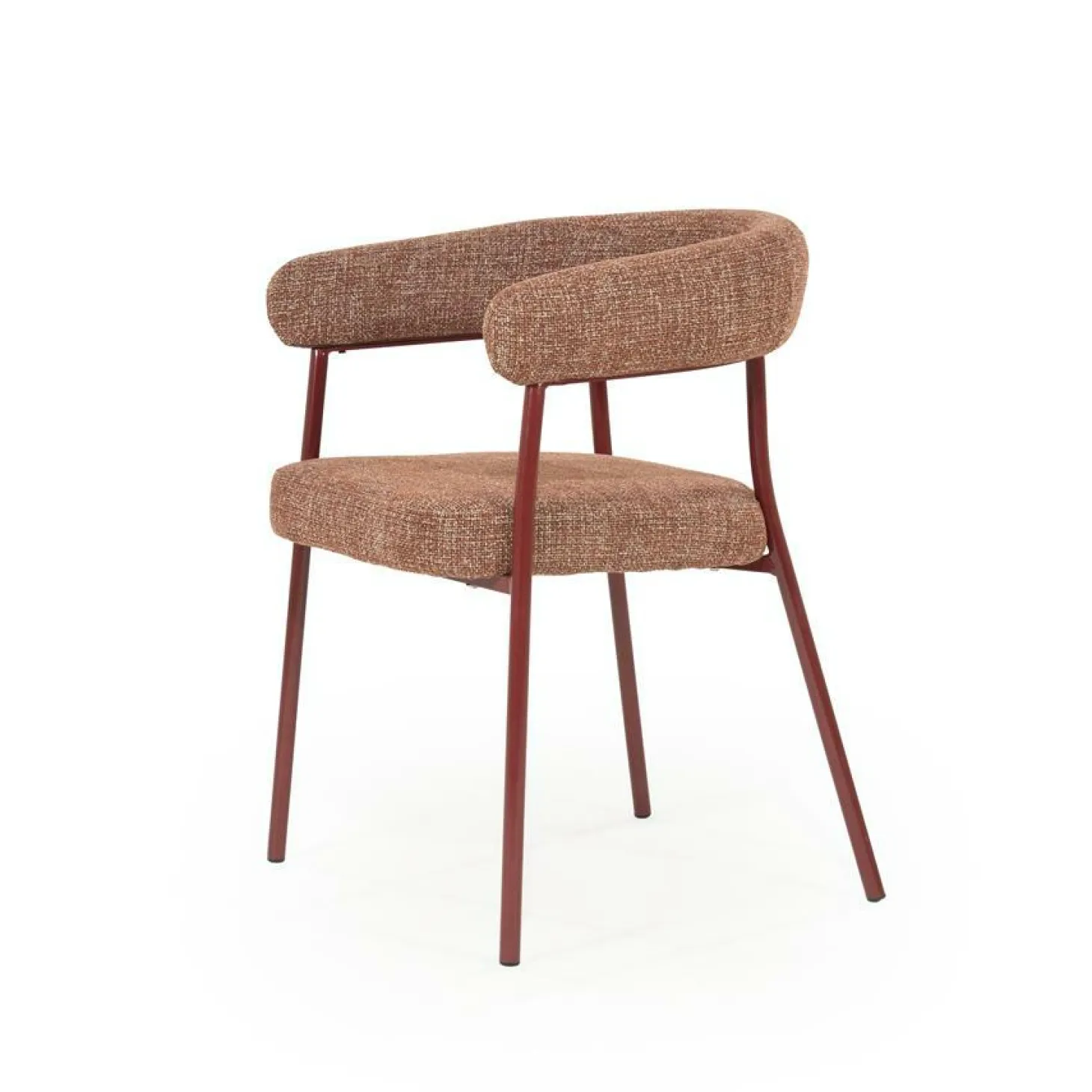 Eetkamerstoel Yovi - Burgundy - Loft24.nl