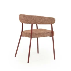 Eetkamerstoel Yovi - Burgundy - Loft24.nl