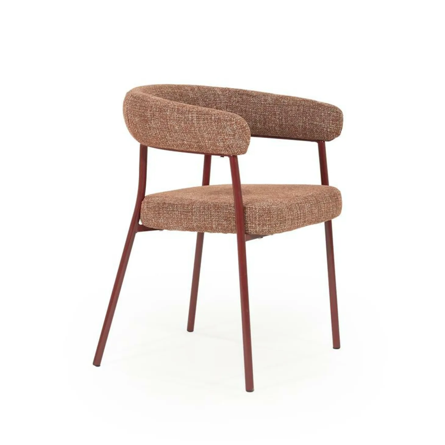 Eetkamerstoel Yovi - Burgundy - Loft24.nl