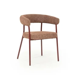 Eetkamerstoel Yovi - Burgundy - Loft24.nl