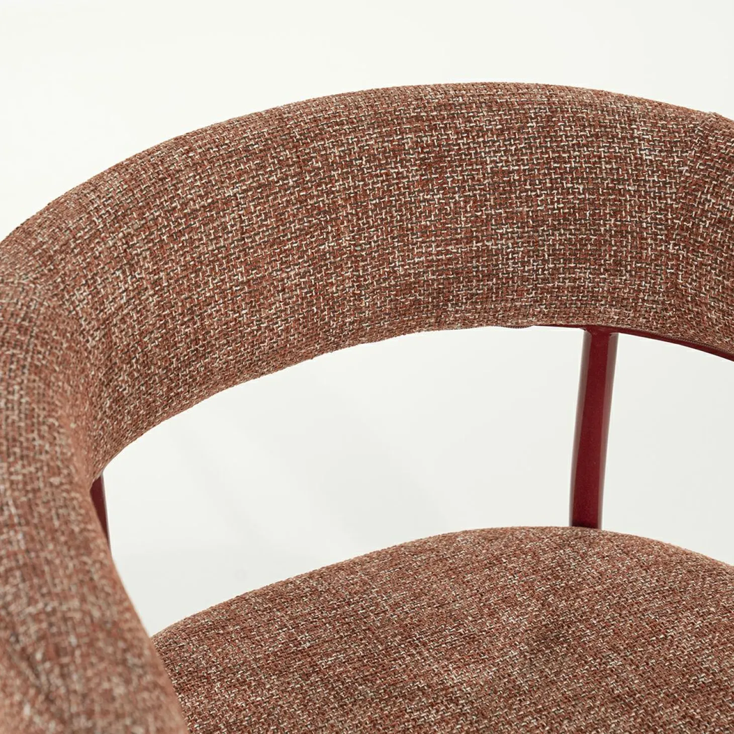 Eetkamerstoel Yovi - Burgundy - Loft24.nl