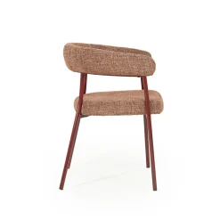 Eetkamerstoel Yovi - Burgundy - Loft24.nl