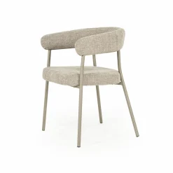 Eetkamerstoel Yovi - Taupe - Loft24.nl