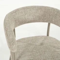 Eetkamerstoel Yovi - Taupe - Loft24.nl