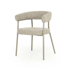Eetkamerstoel Yovi - Taupe - Loft24.nl
