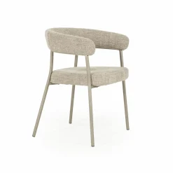 Eetkamerstoel Yovi - Taupe - Loft24.nl
