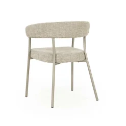 Eetkamerstoel Yovi - Taupe - Loft24.nl