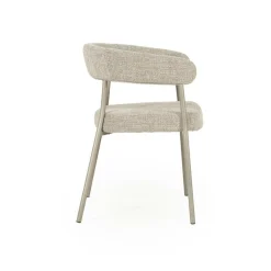 Eetkamerstoel Yovi - Taupe - Loft24.nl