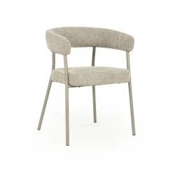 Eetkamerstoel Yovi - Taupe - Loft24.nl