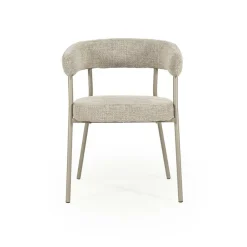 Eetkamerstoel Yovi - Taupe - Loft24.nl