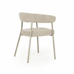 Eetkamerstoel Yovi - Taupe - Loft24.nl