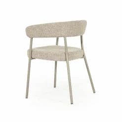 Eetkamerstoel Yovi - Taupe - Loft24.nl