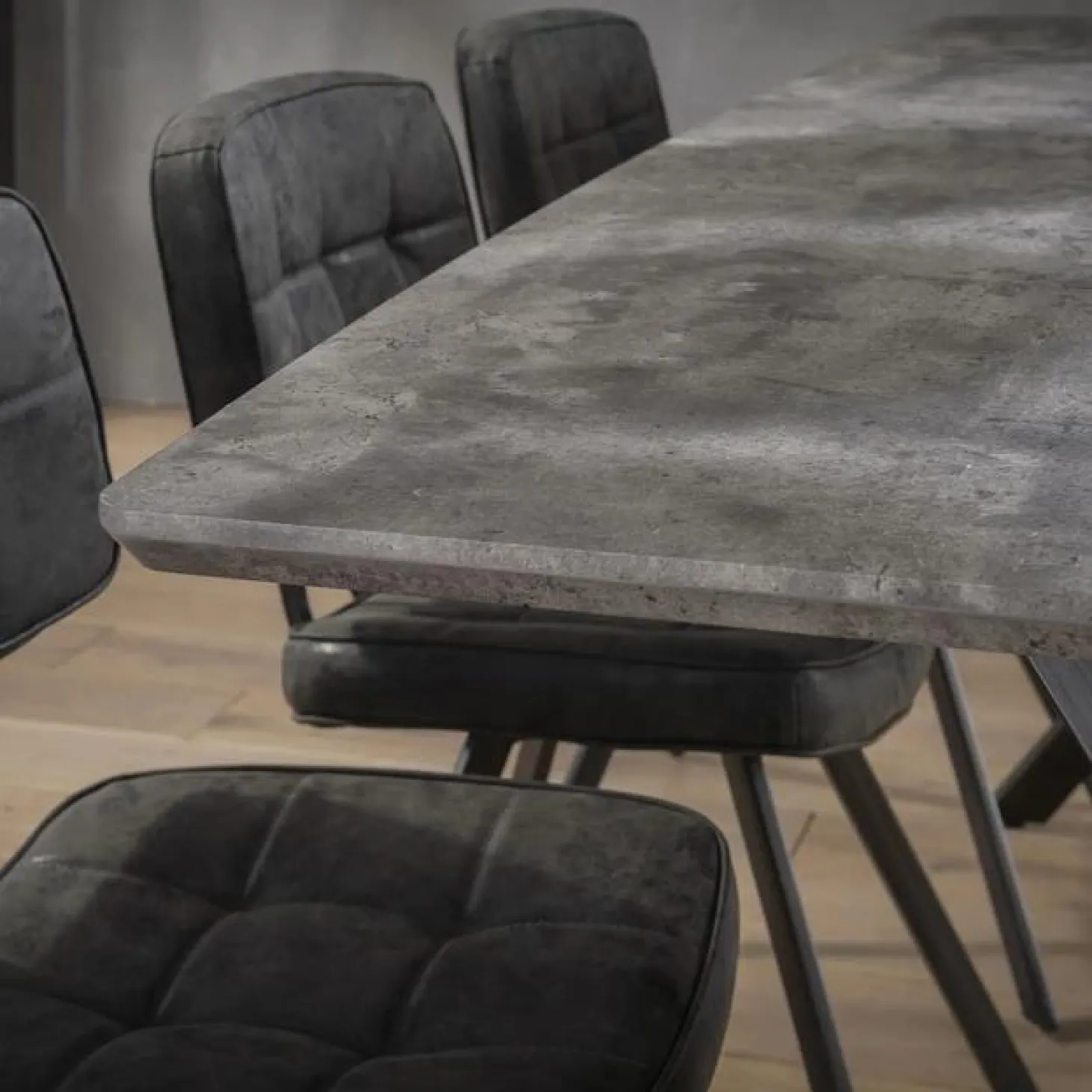 Eetkamertafel Dreams Betonlook - 190 cm - Loft24.nl