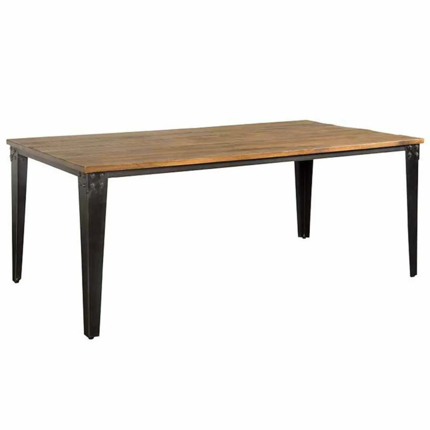 Eettafel Basto 200 cm Mangohout - Loft24.nl