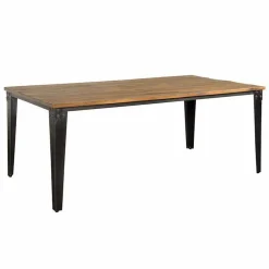 Eettafel Basto 220 cm Mangohout - Loft24.nl