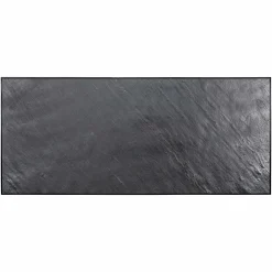 Eettafel Bourbon 230 x 100 cm steenfineer - Zwart - Loft24.nl