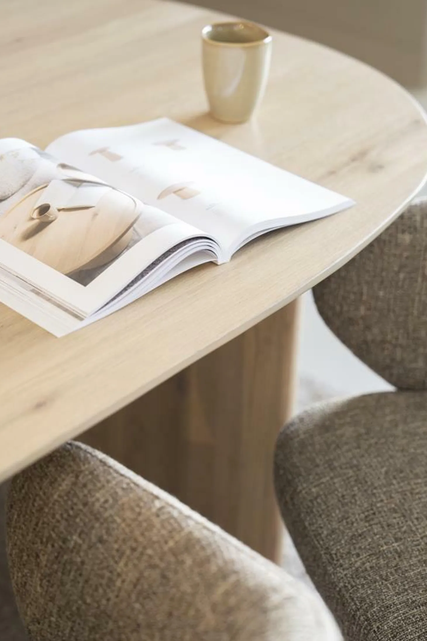 Eettafel Dex Eiken Naturel - 300 cm - Loft24.nl