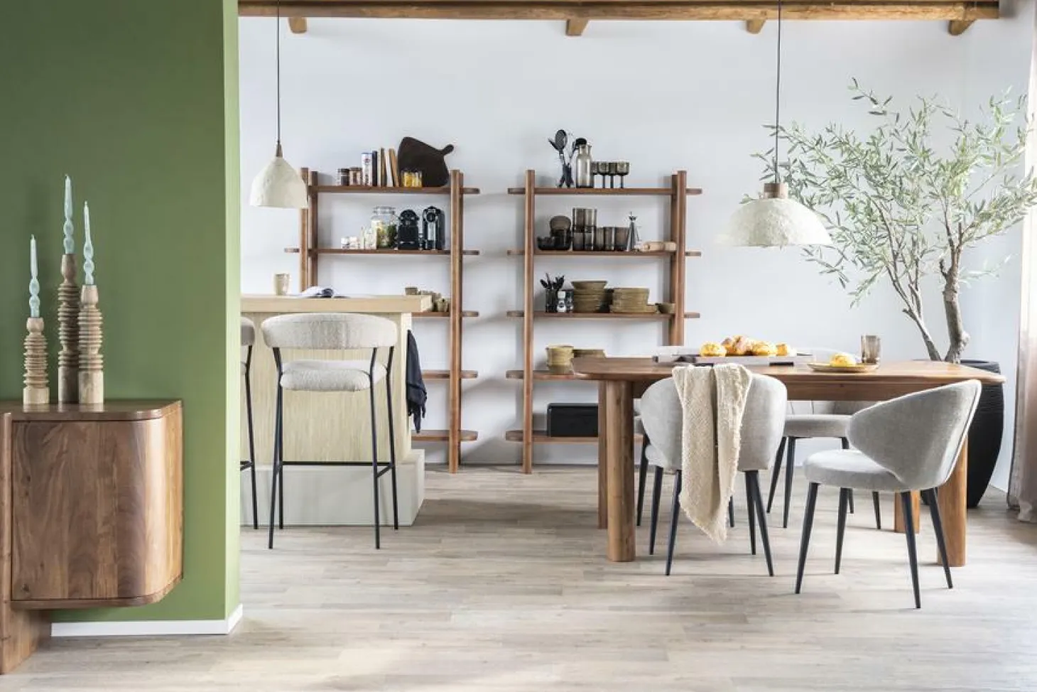 Eettafel Julian Acaciahout - 170x100cm - Loft24.nl