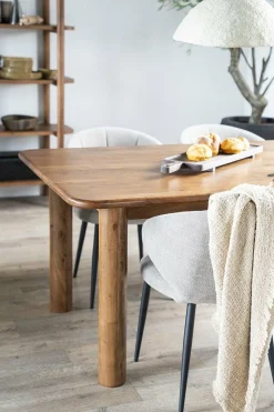 Eettafel Julian Acaciahout - 170x100cm - Loft24.nl