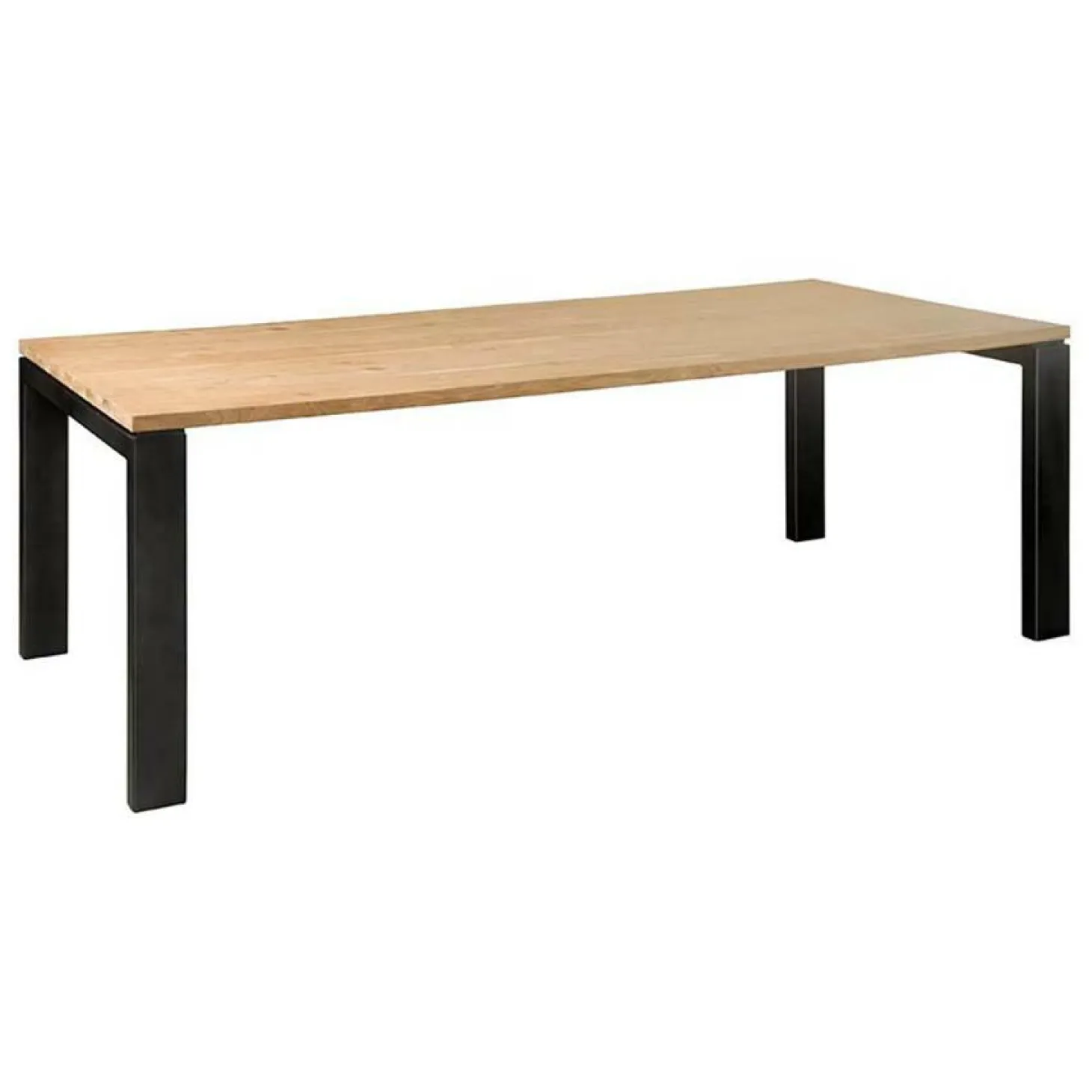 Eettafel Lido Eiken en Metaal - 220 cm - Loft24.nl