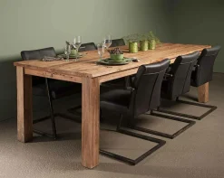 Eettafel Lorenzo Driftwood Teak - 240 cm - Loft24.nl