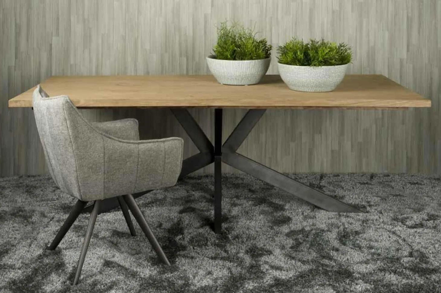 Eettafel Luna Eiken - 240 cm - Loft24.nl