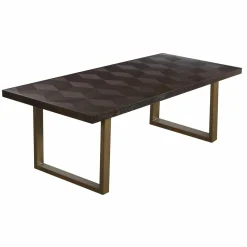Eettafel Luxor 230 x 100 cm - Bruin - Loft24.nl