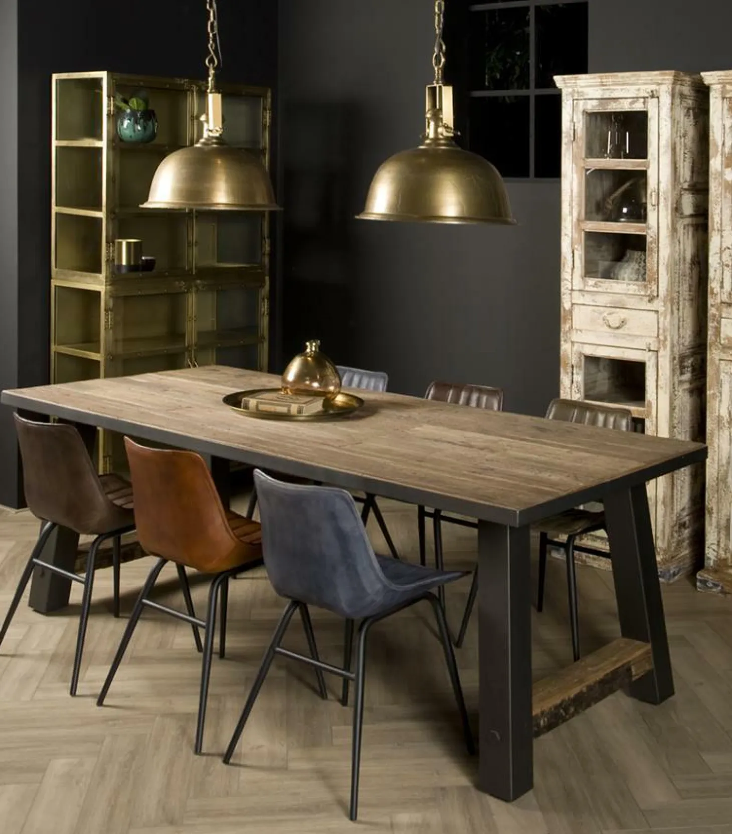 Eettafel Nano Teak - 180 cm - Loft24.nl