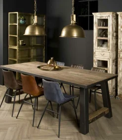 Eettafel Nano Teak - 220 cm - Loft24.nl