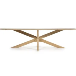 Eettafel Nikki Acaciahout 280 x 100 cm - Naturel - Loft24.nl