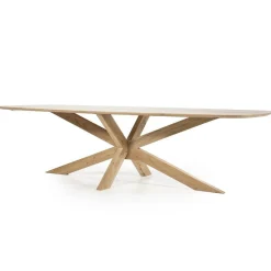 Eettafel Nikki Acaciahout 280 x 100 cm - Naturel - Loft24.nl