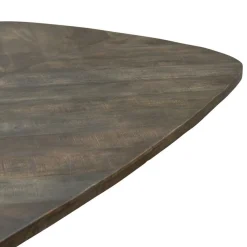 Eettafel Silvi Deens ovaal Mangohout Bruin - 180cm - Loft24.nl