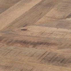 Eettafel Silvi Deens ovaal Mangohout Naturel - 220cm - Loft24.nl