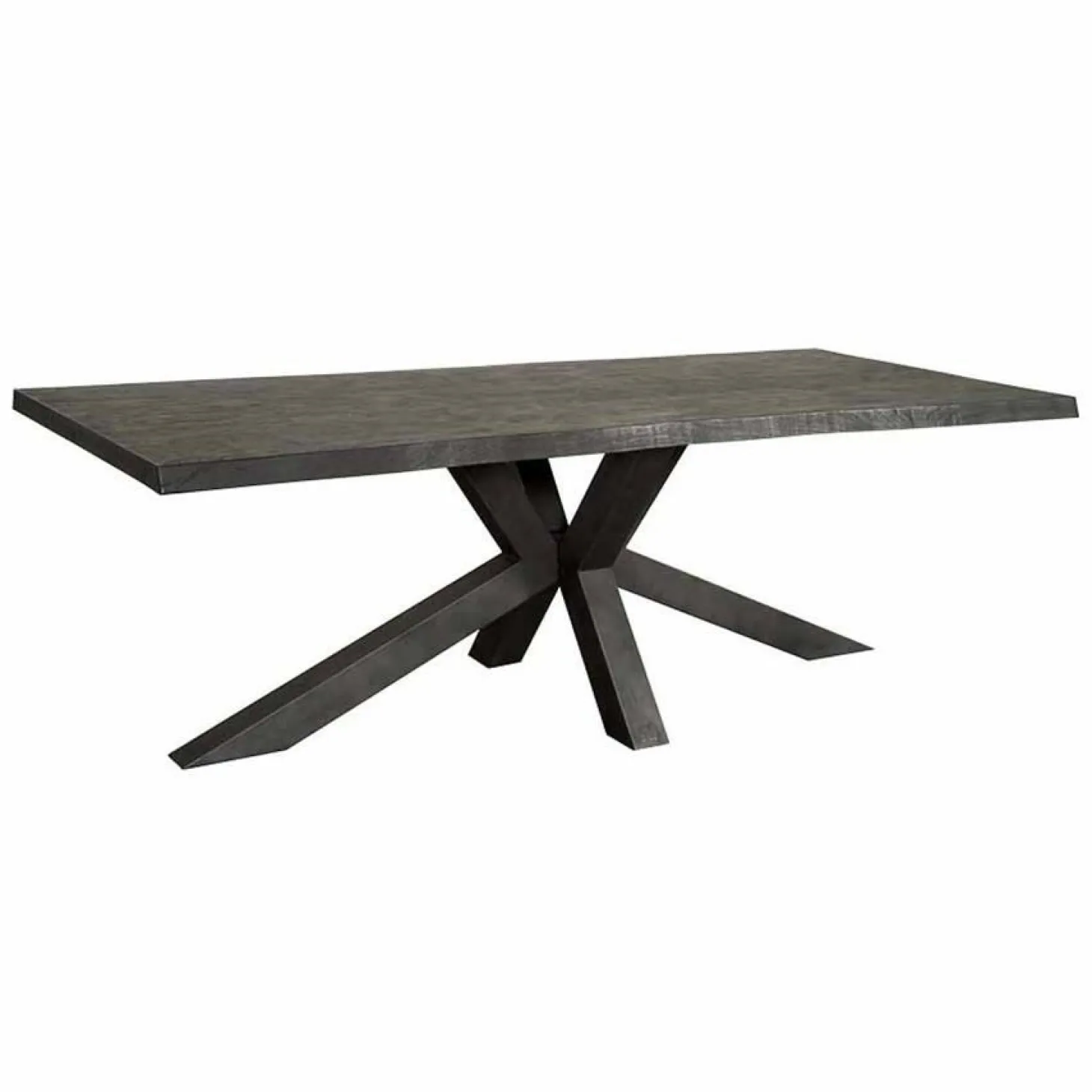 Eettafel Sovana Zwart - 200 cm - Loft24.nl