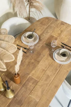 Eettafel Tabassum Teakhout - 260cm - Loft24.nl