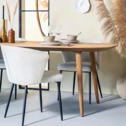 Eettafel Tabassum Teakhout - 260cm - Loft24.nl